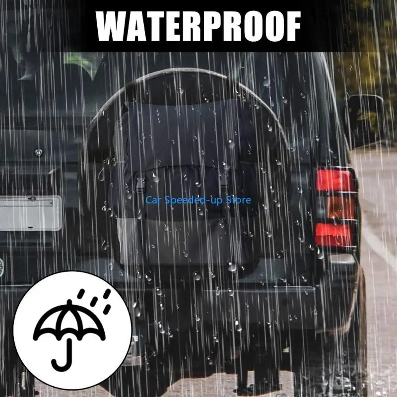 

X5XF Spare Tire Trash Bag Truck Bag for Outdoor Recovery Gear Storage Bag