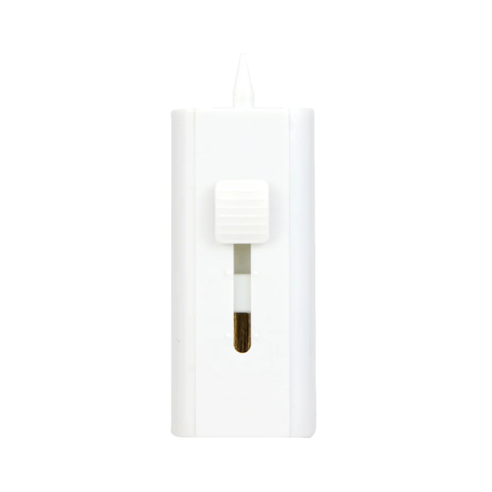 فرشاة تنظيف الجولف 5.8X2.5X1.5 سم شعيرات أسلاك نحاسية ذهبية بيضاء قابلة للسحب كرة مزدوجة فرشاة تنظيف الأخدود والنوادي #2