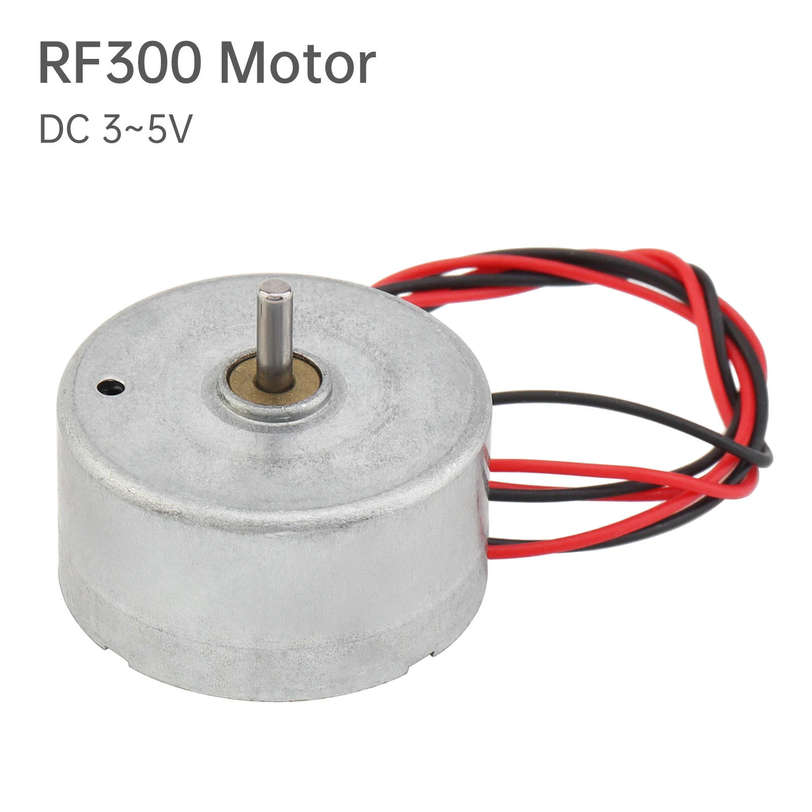 RF-300 DC Motor 5V 6000RPM /3-5V 3000-5000RPM Mini Electric Motors for DIY Toys / Mini Fan/Small DC player / Technology model