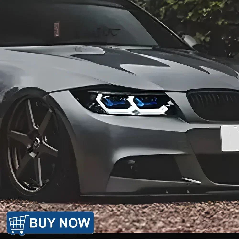 

Car Headlights For BMW 3 Series E90 320i 325i 2005-2012 Upgrade DRL Dynamic Flashing LED Projector Lens Accessories Assembly