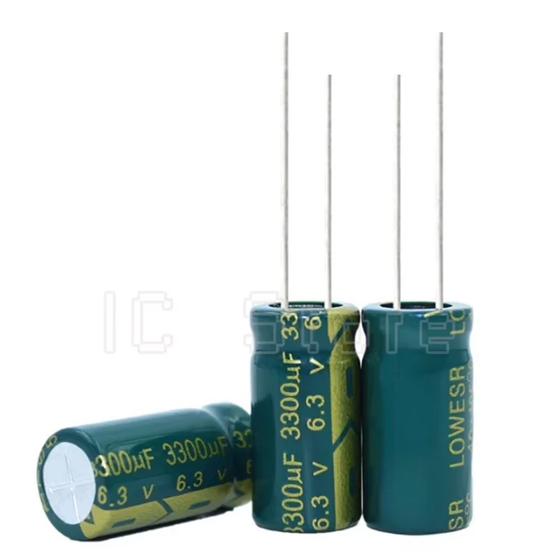 6.3V Capacitor 1000uf 1500uf 3300uf Aluminum Electrolytic Capacitor Low ESR High Frequency