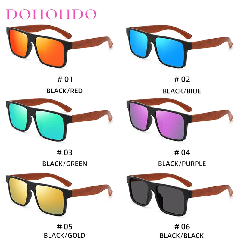 Classic Luxury Square Driving Polarized Sunglasses Men Women Outdoor Sports Cycling Fishing Anti-Glare Goggles Unisex UV400 Очки