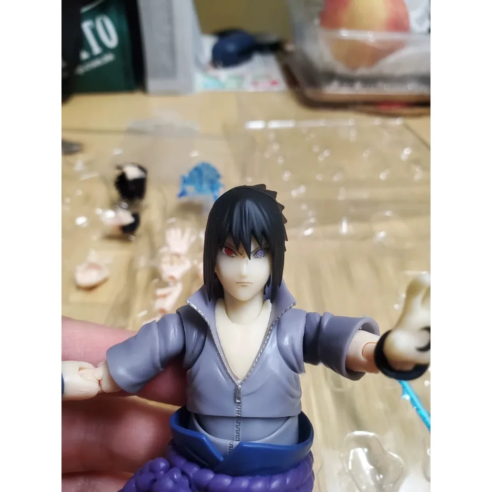 Arthurtoys 02A Naruto Sasuke Head Sculpting Accessories Package S.H.Figuarts Anime Action Figures Collection Model Toys Gifts