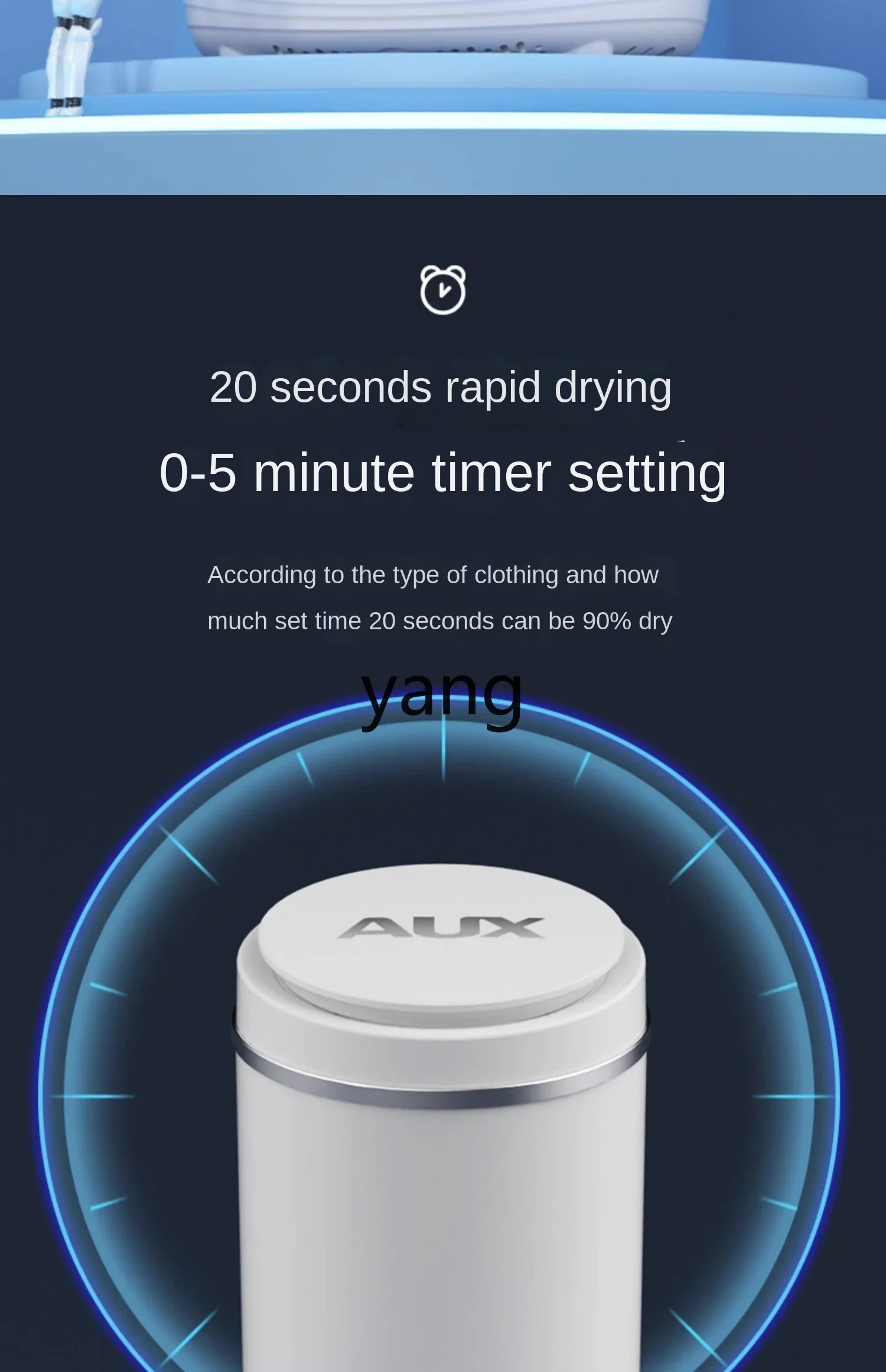 آلة تجفيف أسطوانة الجفاف CX الكل في واحد منزلية صغيرة مع مجفف أطفال للتجفيف #5