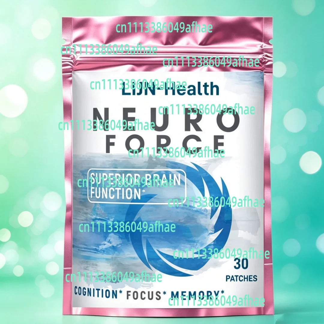 30 Patches Neuro Force Brain Booster Transdermal Patches For , Memory, Clarity & Energy