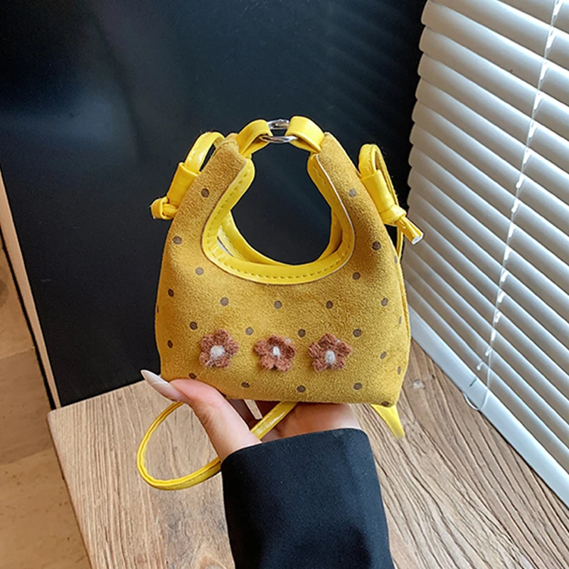 Tas Selempang Mini Motif Bunga - Half Moon Bag Suede ulasan dan harga