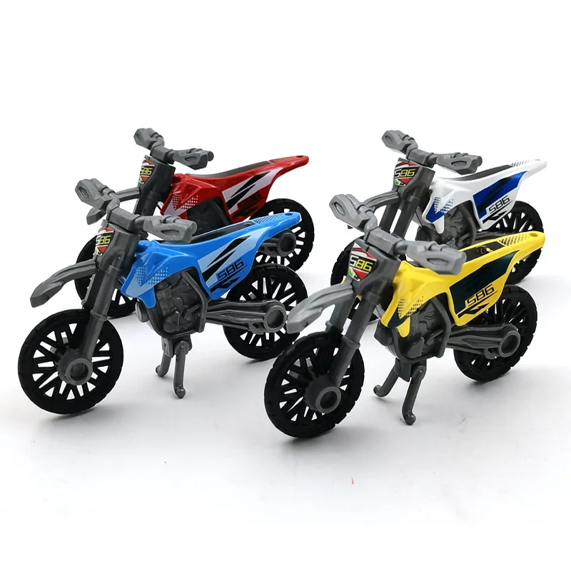 Alloy Motorcycle Toy Ornament Children Simulation Car Model Toy Boutique Gift Diecast Motorcycle Toy For Boys