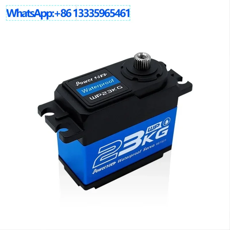 

PowerHD WP23KG climbing car fully waterproof steel tooth high torque steering gear suitable for KM5 TRX-4 T4