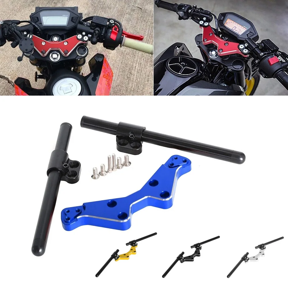 

Motorcycle Handlebar 3D Adjustable Risers Clip-On Kit Lifter accessories For HONDA CT125 TRAIL 125 2021-2024