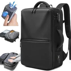 Travel Backpack Carry on Luggage Bag Airback Airline Approved Vacuum Compression Backpack Waterproof Laptop Business School Bags