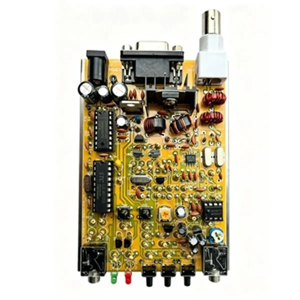 Y1420A*☀▃1PC CW Transceiver Module Shortwave Radio 7023kHz 5W Automatic Key Speed Adjustable Upper Computer Control HAM DIY Part