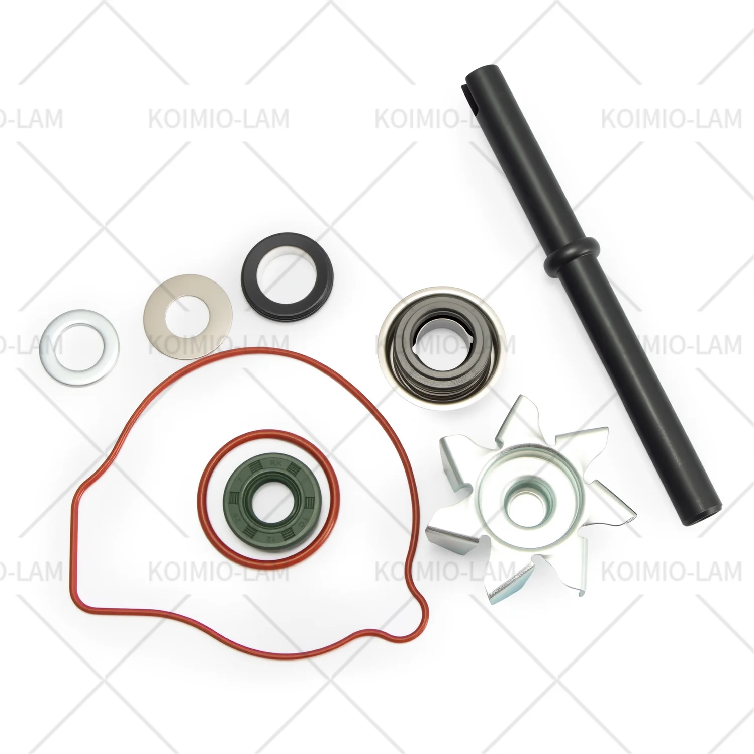 Passend für 2000 - 2003 Honda CBR900RR CBR929RR CBR954RR FIREBLADE Motorrad Wasserpumpen-Dichtungssatz CBR 900 929 954 RR 2001 2002 – Detail 4