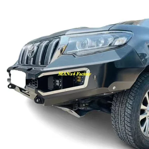 Top-level 4wd Front Bumper Steel Bull Bar  For Prado LC150 FJ150