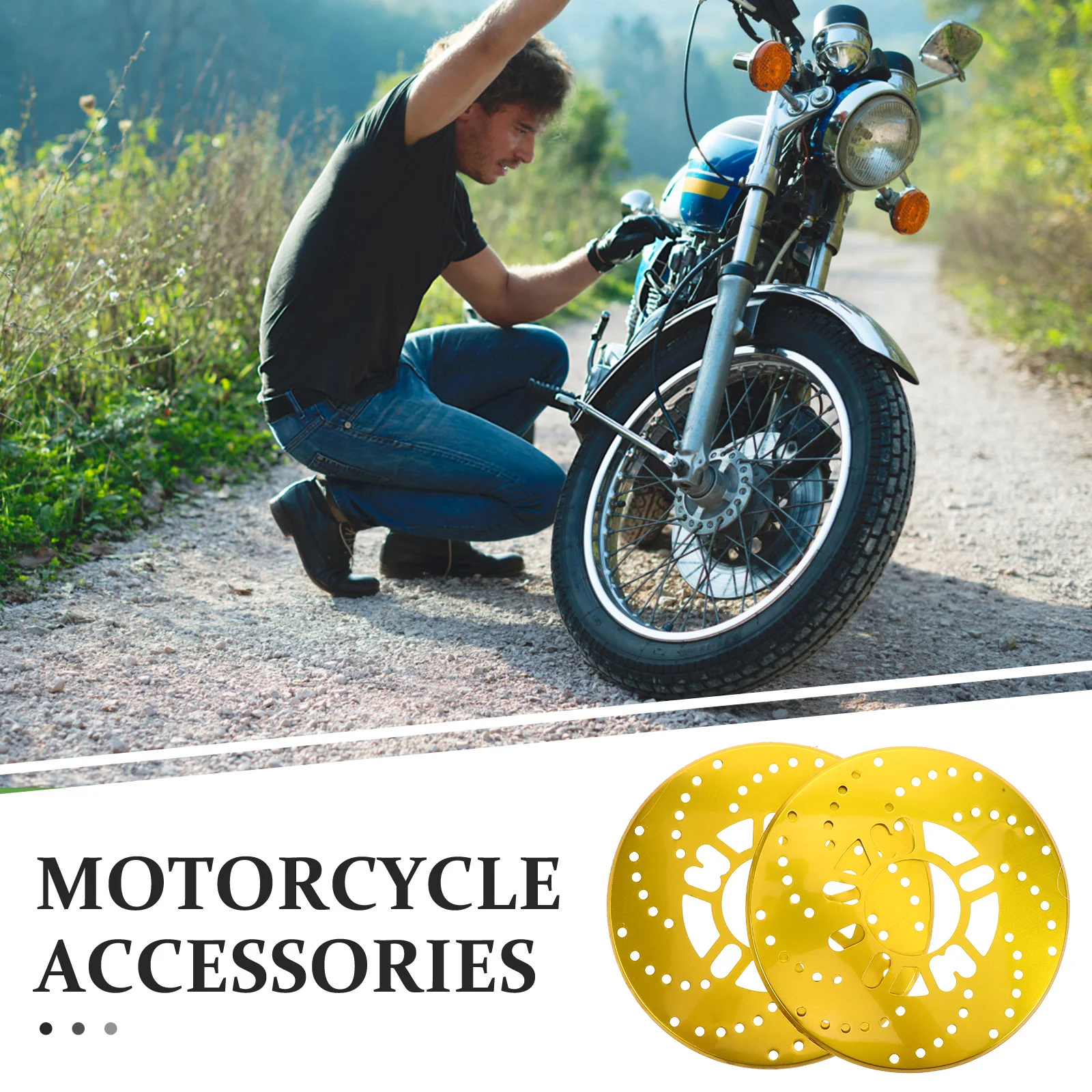 

2Pcs Brake Disc Decorative Covers Aluminum Alloy Wheel Upgrade Stylish Colorful Fit Most Car Models Easy Install Disc Brake