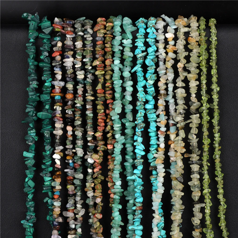 3-5mm Irregular Red Agates Chips Stone Beads Natural Peridot Gravel Stone Chips Beads For Jewelry Making Bracelet DIY Necklace