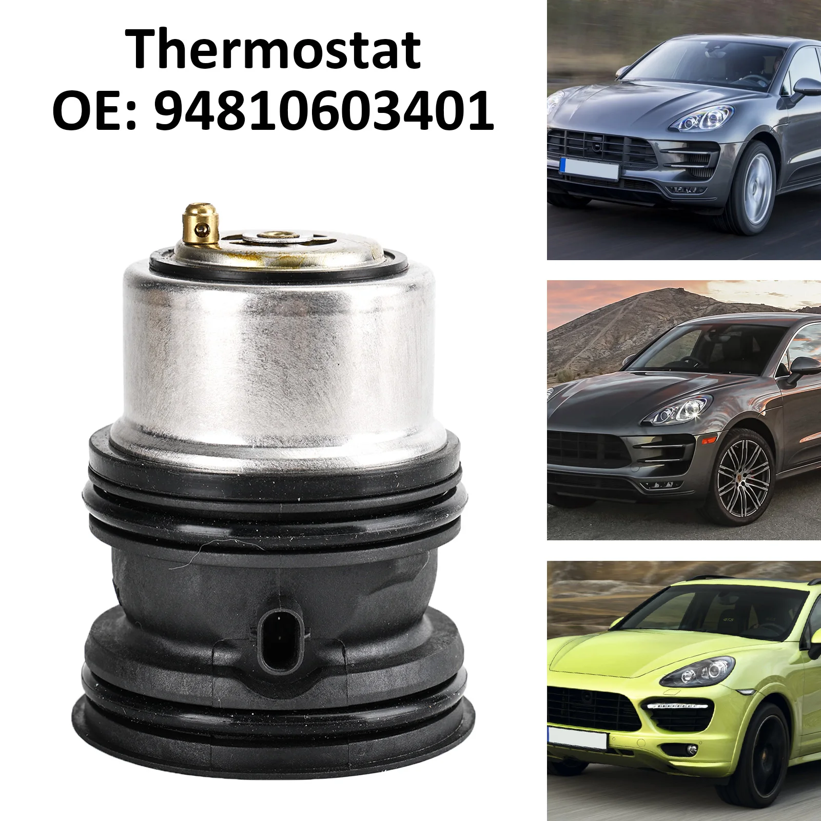 

Artudatech Thermostat for Porsche Cayenne Panamera Macan 3.0L 3.6L 4.8L 94810603401 Car Accessories