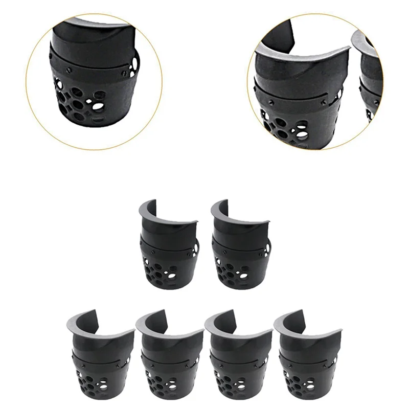 WOWFU-6X Mesa de billar con agujero de bola, accesorios de mesa de billar de bolsillo, suministros de billar resistentes para ahorrar espacio