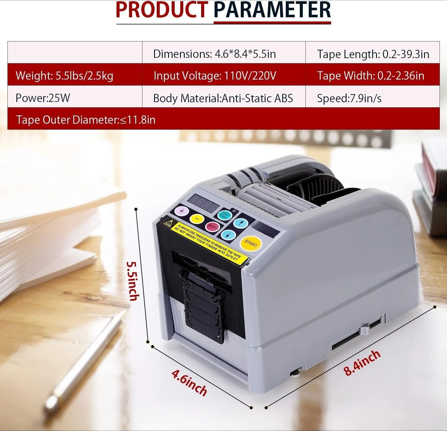 

Автоматический диспенсер ленты, электрический станок для резки ленты, модернизированный станок для резки ленты с ручным и автоматическим резаком ленты