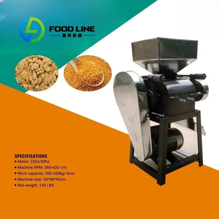 High Output Promotion Rice Flattening Machines Wheat Flakes Production Machine