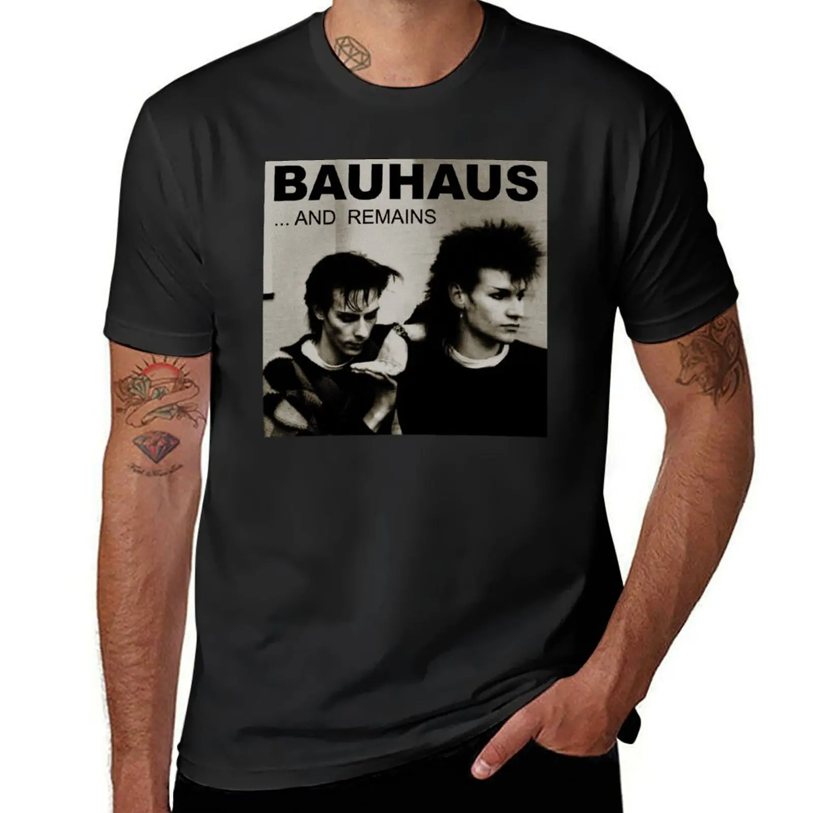 Bauhaus... And Remains T-Shirt vintage clothes quick-drying men clothing