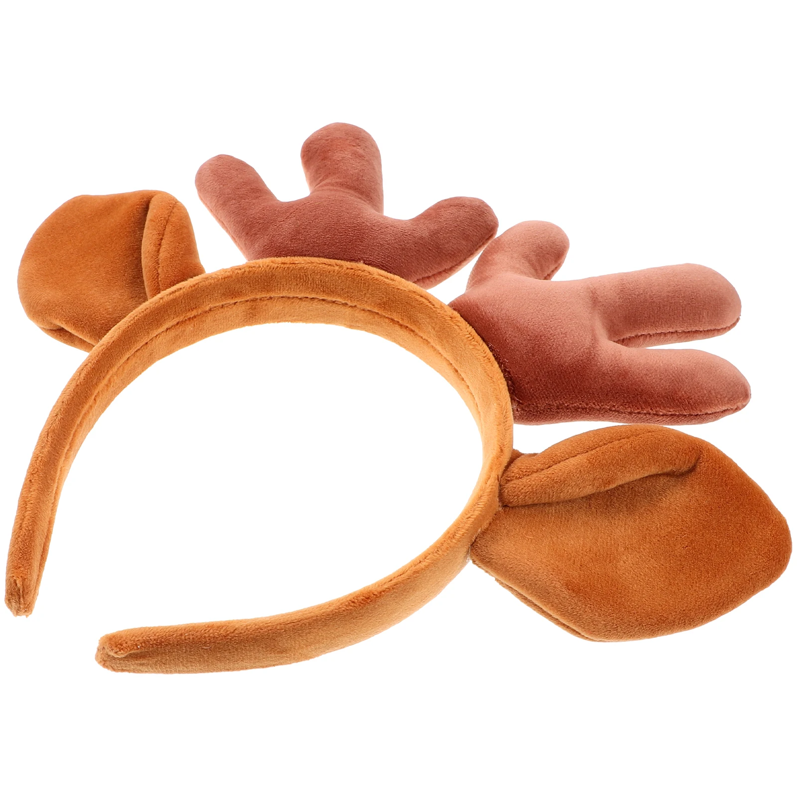 

Antler Headband Deer Ears Headband Women Hair Accessories Funny Cosplay Christmas Decorative Headbands For Girls Brown Large