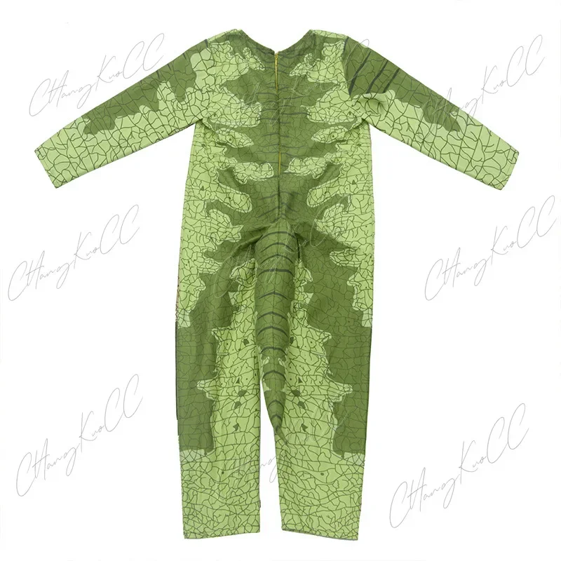 Kerstkostuums Jongens Meisjes Triceratops Cosplay Set Kinderen Jumpsuit Halloween Carnaval Rekwisieten Purim Party Dinosaurus Voor Kind