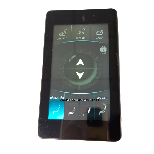 

12V Car Seat Accessories with Touch Screen Control and Wireless Charging