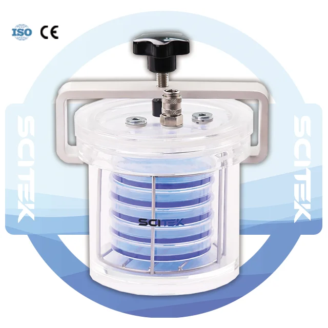 

PMMA Anaerobic Jar High Smoothness Anaerobic Jar with Stainless Steel Bracket
