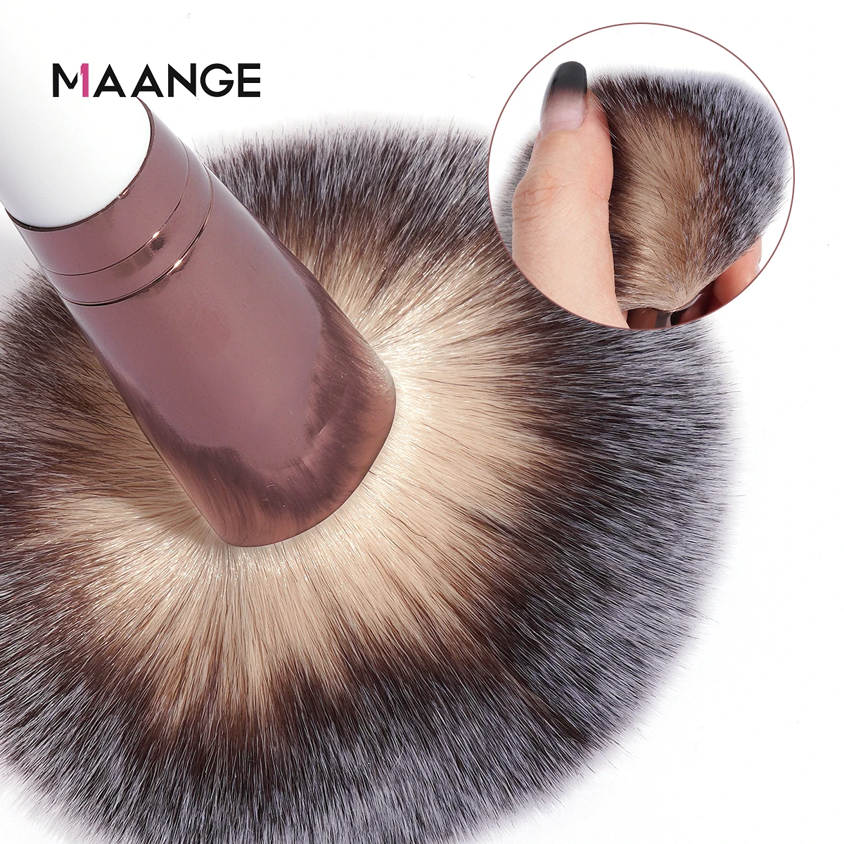 MAANGE 1PCS Foundation Makeup Brushes Bronzer Concealer Blush Brush for Liquid Soft Bristles Brush Cosmetic Makeup Tools