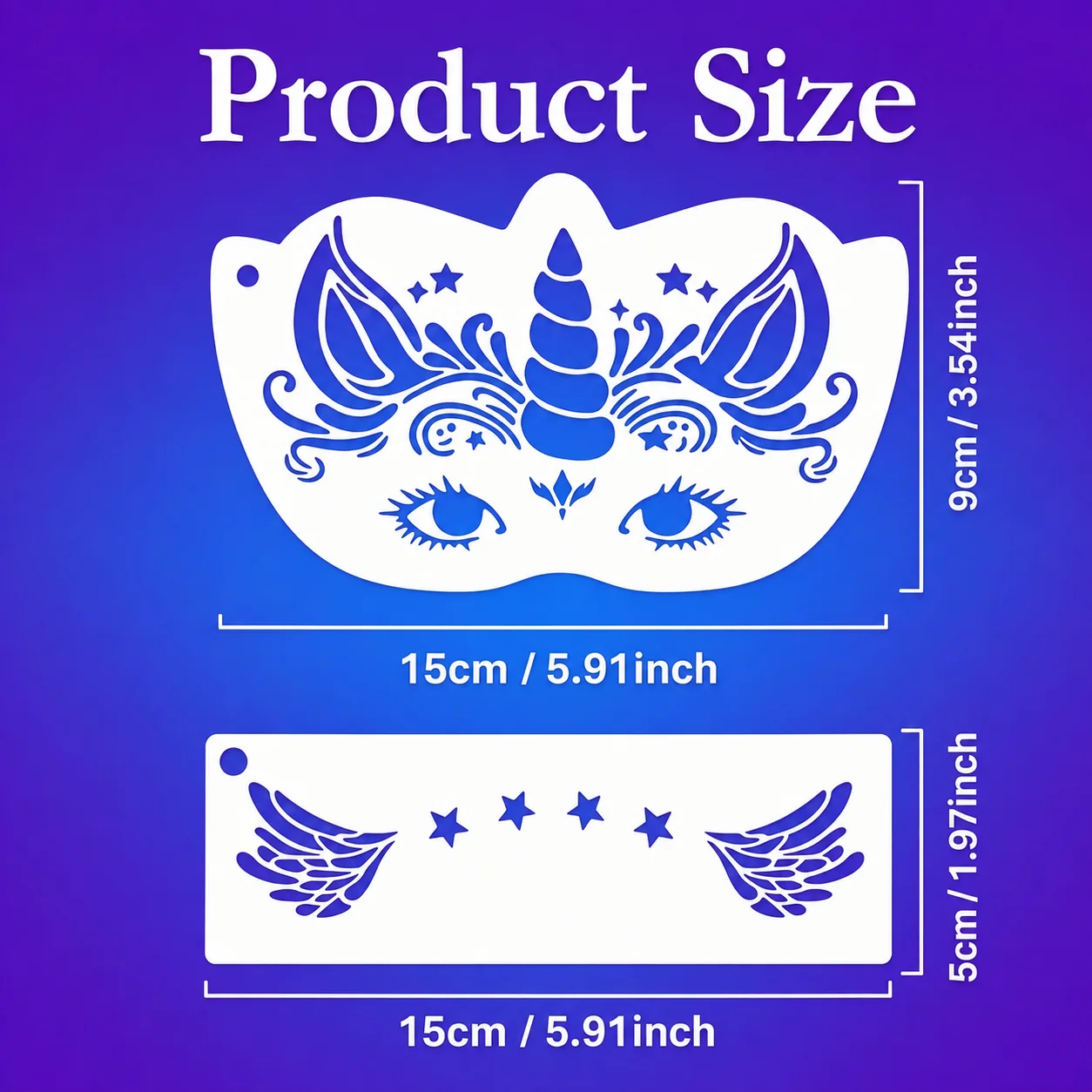 12 Stencil per Trucco Viso Riu - Art Craft Halloween recensione e prezzo