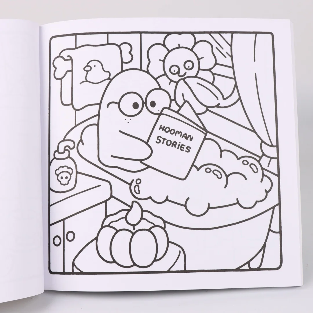 كتاب تلوين جديد للبالغين والمراهقين يتميز بمخلوقات رائعة ومخلوقات مريحة للاسترخاء #5