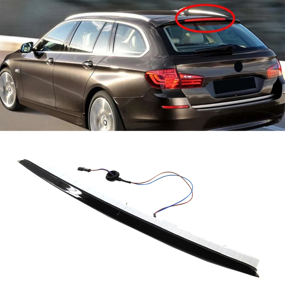 Car Rear Tail High Mount Third LED Brake Stop Light 63257203224 For BMW 5 Series F11 Touring 3rd Stop Brake Light Lamp