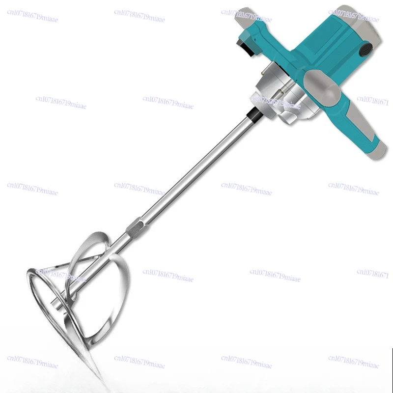 Electric mixer 6 speed regulation paint mixer cement putty powder handheld mixer paint ash machine