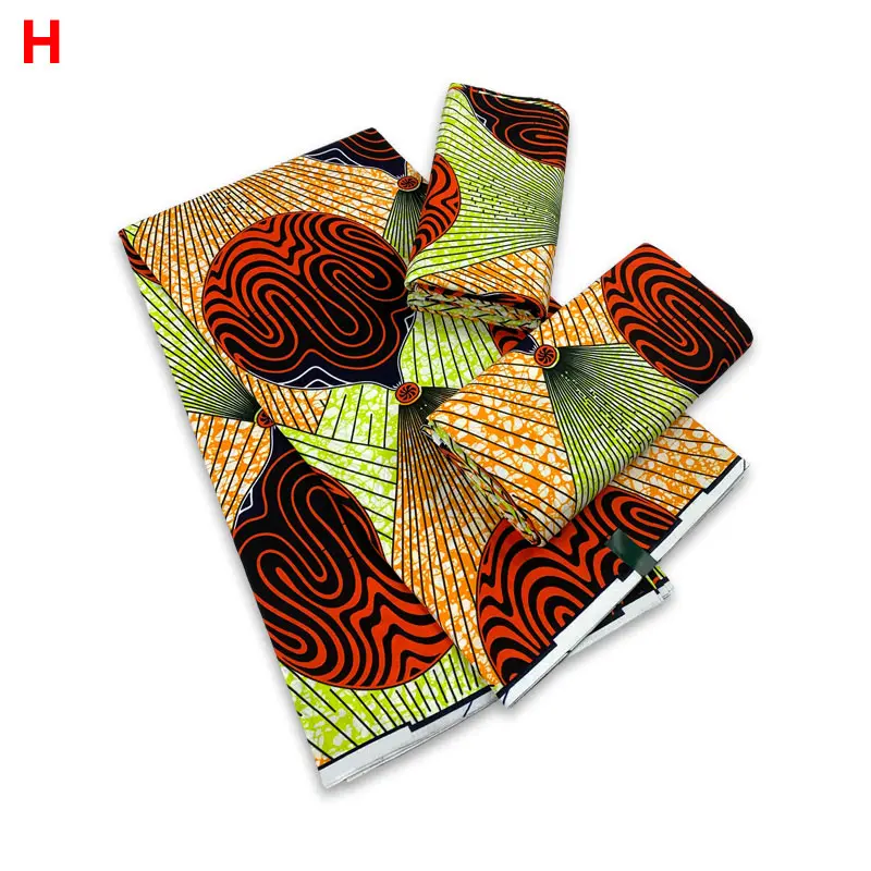 2023 African Ankara Wax Fabric Ankara Prints Dutch Batik Wax 6yards 100% Original Real Super Fabric  For Wedding