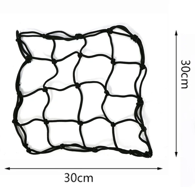 

1 Pcs Motorcycle Luggage Net Helmet Mesh Fuel Tank Storage Rubber Band Luggage Compaction Storage Cargo Sorting