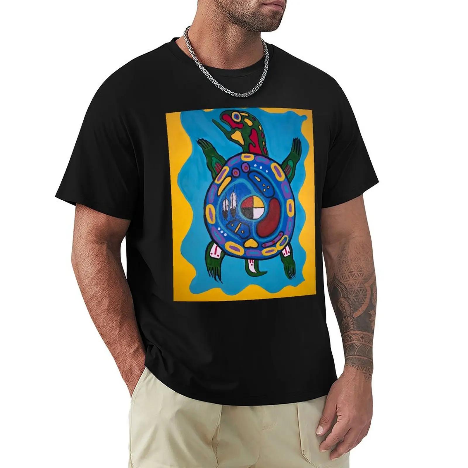 

Anishinaabe turtle #2 T-Shirt tshirts personalised Anime t-shirt for a boy funny t shirts men