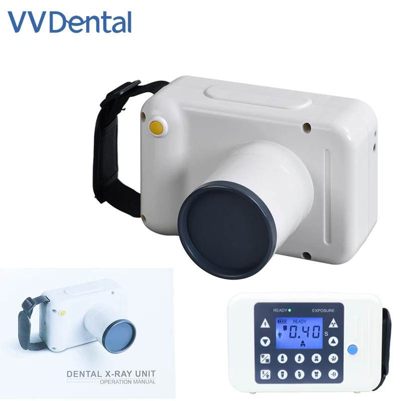 VVDental Portable Digital Dental X-ray Unit High Frequency X Ray Machine Dental X Ray Camera RVG RAYS Sensor Dentistry Equipmet