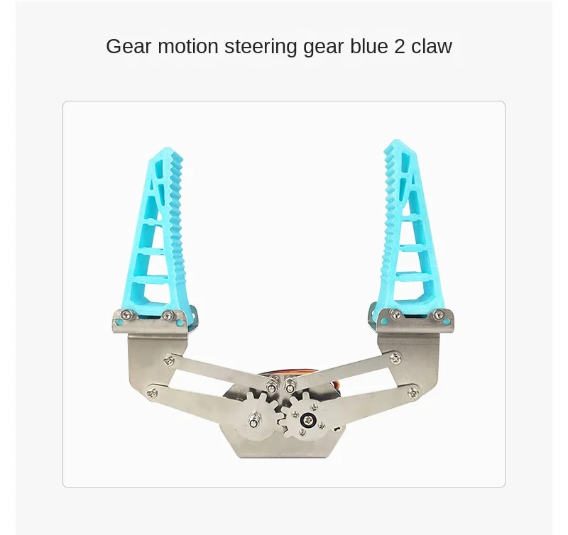 Roboter greifer Kunststoff Manipulator Klauen klemme Roboterarm für Arduino Roboter DIY Kit mg996 mechanischer Greifer für stm32 Roboterarm – Detail 13