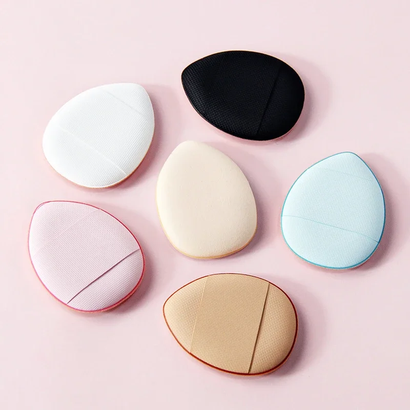 5 Stück Make-up-Tools Mini Finger Puff Foundation kleines Luftkissen Puder Schwamm Gesicht Concealer BB Creme kosmetischen Puff