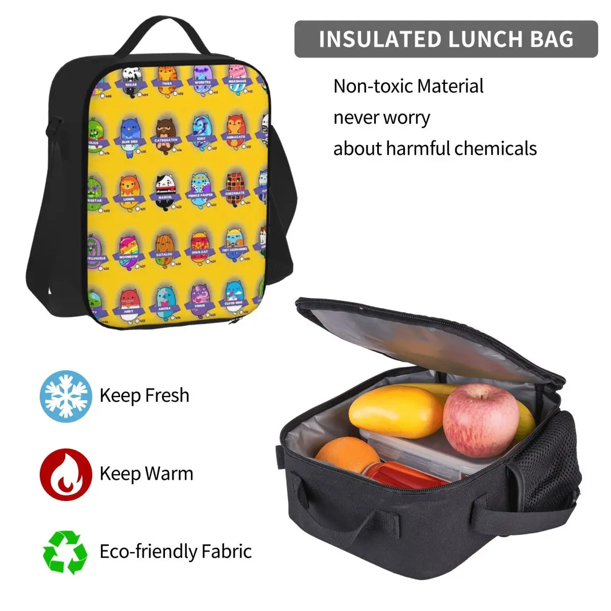 القطط مقابل المخللات حقائب الظهر بنين بنات الكتب الأطفال الحقائب المدرسية الاطفال حقيبة الغداء حقيبة القلم ثلاث قطع مجموعة