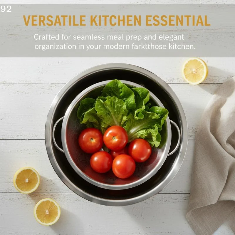 3 in 1 Multifunctional Stainless Steel Basin Kit with Grater, New 2026 Strainer Set Edition