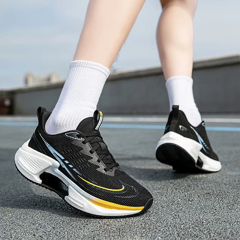 

Осень 2023, новые мужские повседневные кроссовки, модная дышащая легкая спортивная обувь, уличная мужская обувь 36-45