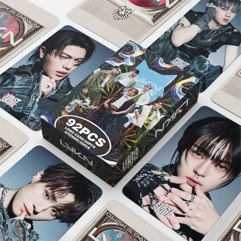 92PCS/Set LYKN FIRST SIGHT Album Laser LOMO Cards - Thai Boy Group Photo Cards with Stickers Fans Collection Gift