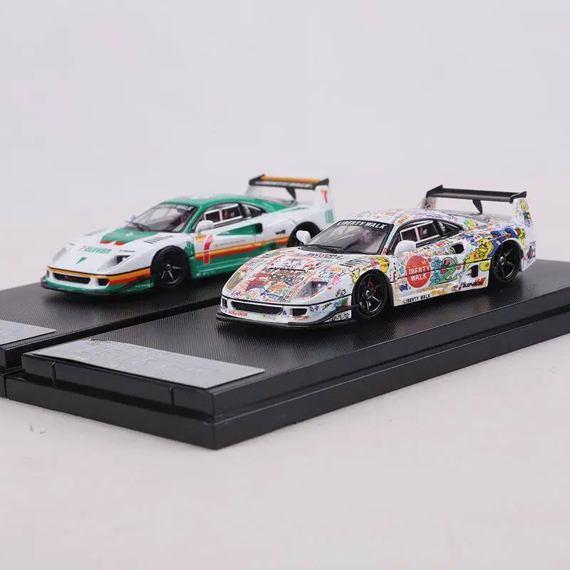 Diecast Chost Player 1:64 Scale Ferrari F40 LBWK Widebody Alloy Car Model