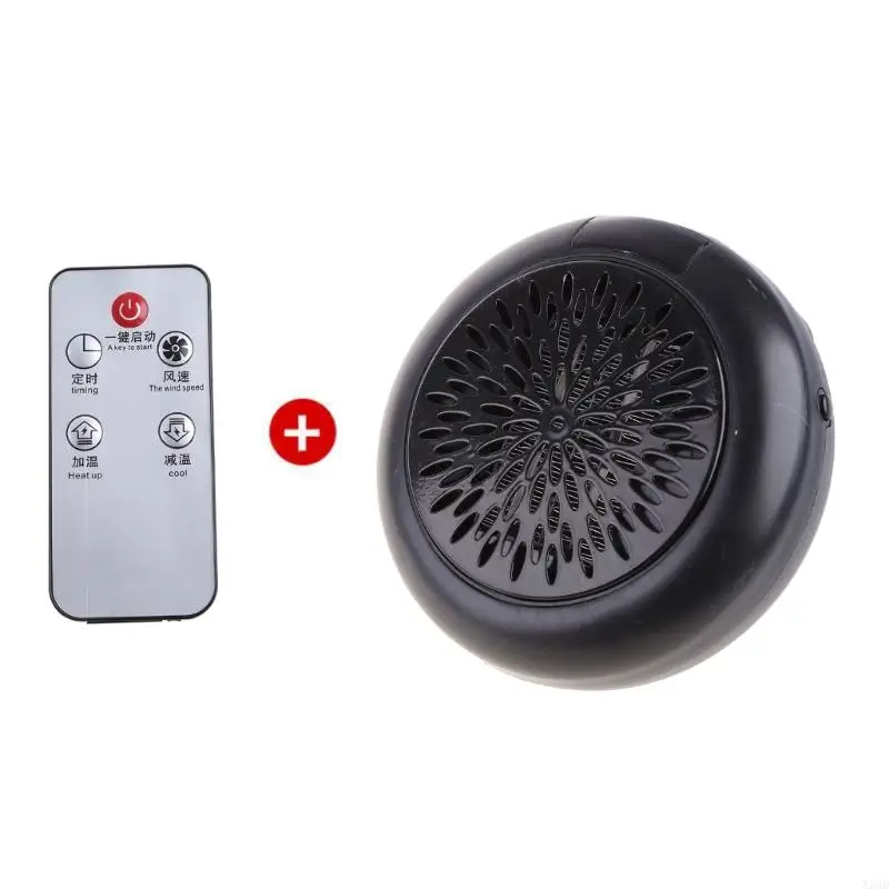 Calentador eléctrico Portable Enchufe en sala calefacción sala pared 350W para hogar N58D