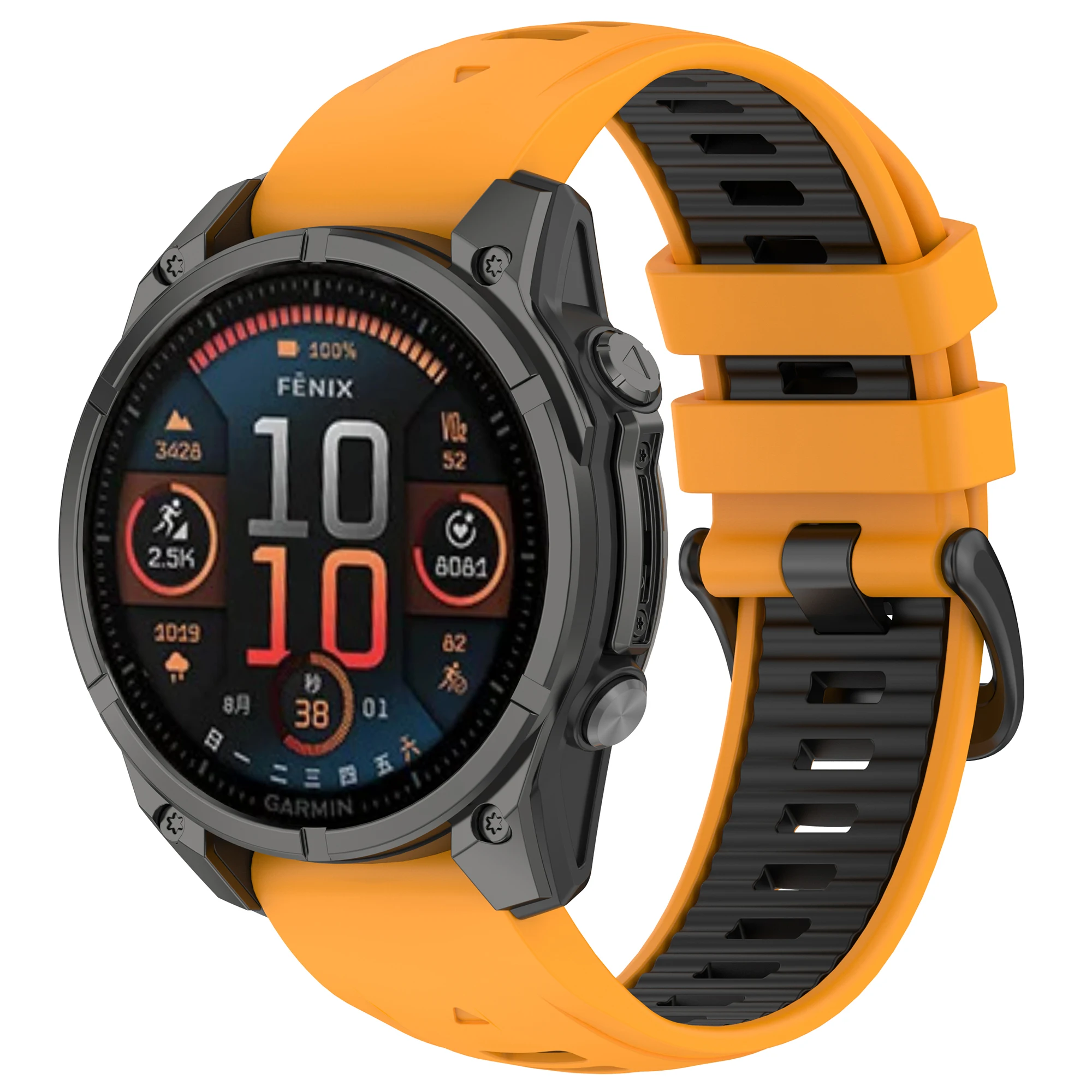 20/22/26mm Silikonarmband für Garmin Fenix 8/Fenix E Quick Fit Armband für Garmin Tactix 8/Enduro 3/Epix Pro Uhrenarmband