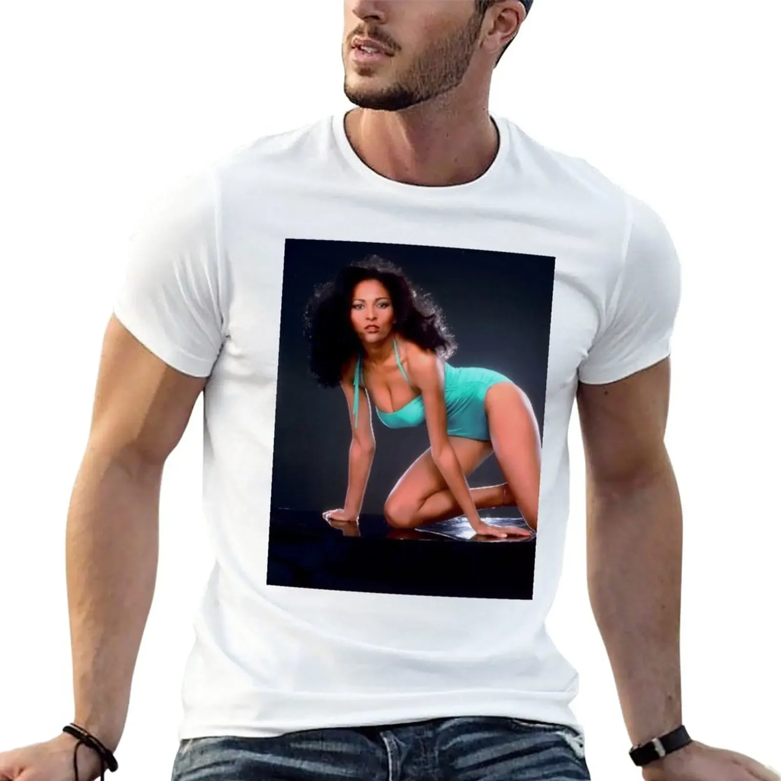 

Pam Grier T-Shirt for a boy animal prinfor boys blanks quick drying mens plain t shirts