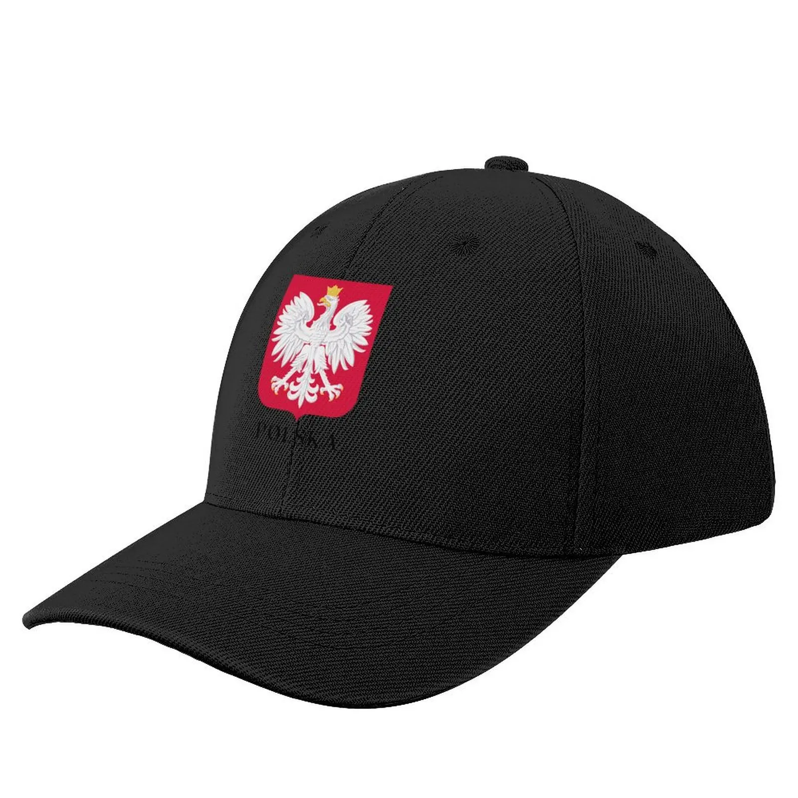 Polish White Eagle Emblem Red and White Baseball Cap Beach Golf Hat cute Beach Outing Golf Wear Men Women's