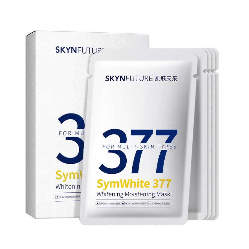 Skynfuture 377 Whitening Light Spot Masker Hyaluronzuur 8d Verheldering Diep Hydraterende Huidverzorging Nicotinamide Hydraterende