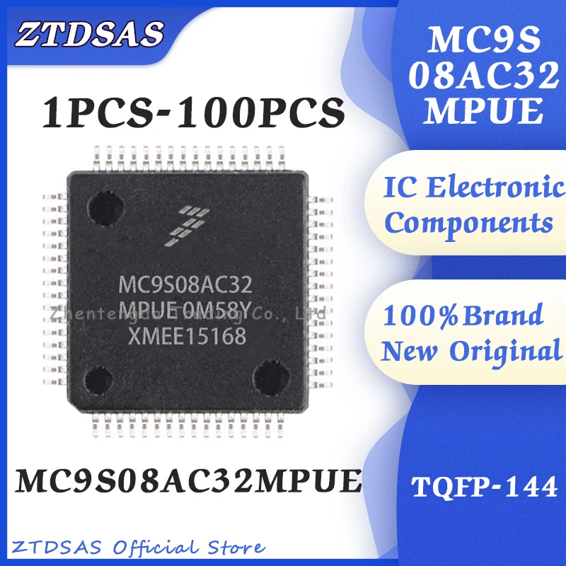 

1Pcs-100Pcs MC9S08AC32MPUE MC9S08AC32MP MC9S08AC32M MC9S08AC32 MC9S08AC MC9S08 MC9S IC MCU 8BIT 32KB FLASH 64LQFP